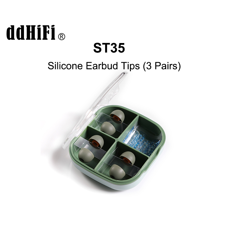 Silicone Ear Tip Replacement - DD ddHiFi ST35 D-Tips Silicone Ear