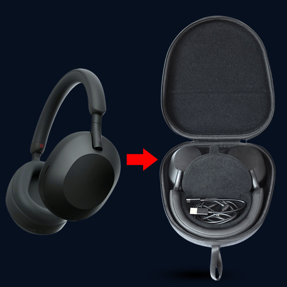 Hard Carrying Case Shockproof  - đánh giá và giá Headphone Case Hard