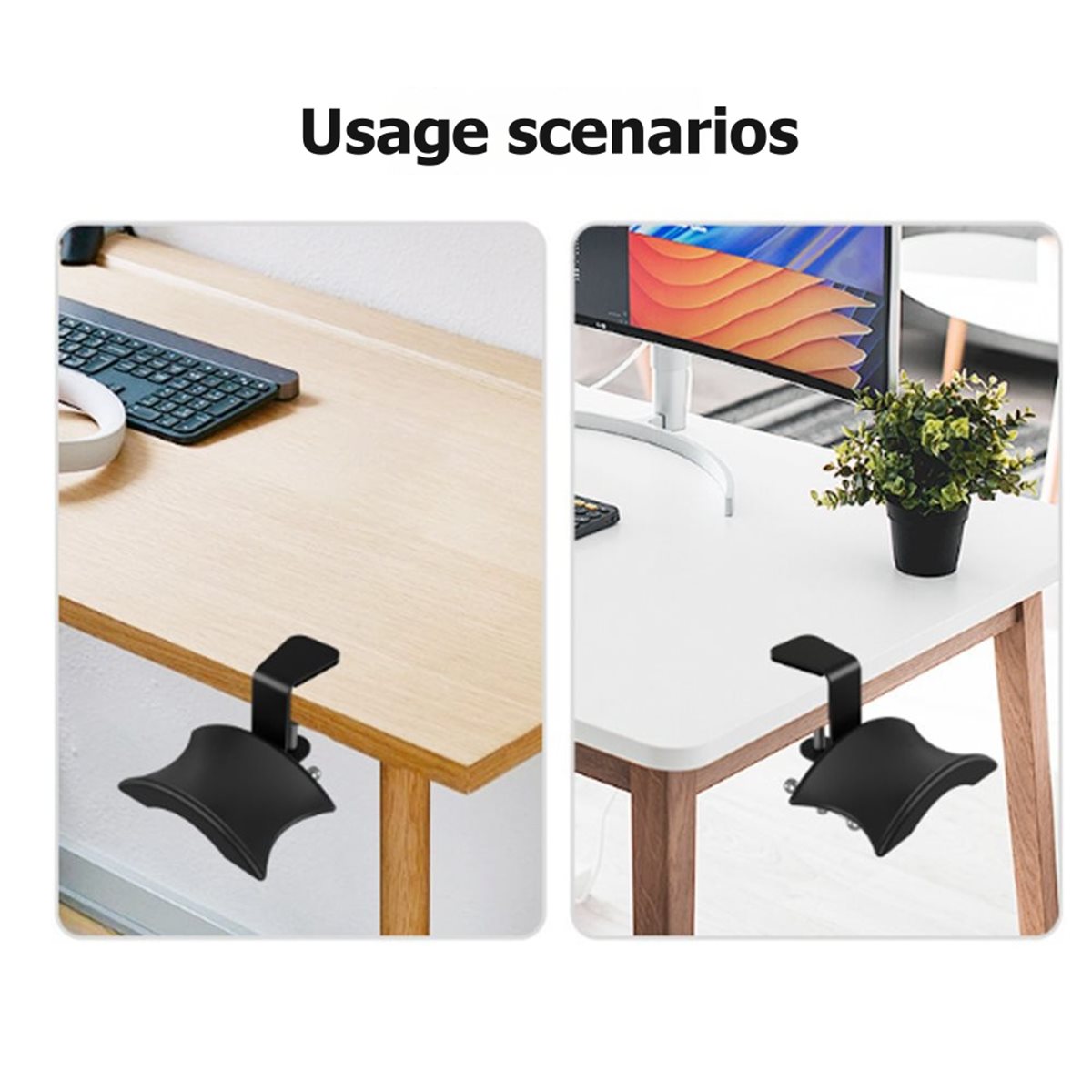DT75BG Adjustable Rotatable Ar - đánh giá và giá Headphone Stand Desk
