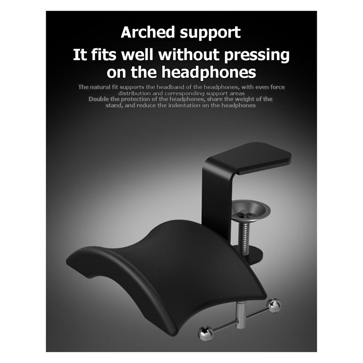 DT75BG Adjustable Rotatable Ar - đánh giá và giá Headphone Stand Desk